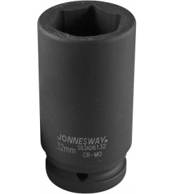 Головка торцевая ударная глубокая 3/4"DR, 32 мм Jonnesway S03AD6130