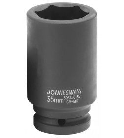 Головка торцевая ударная глубокая 3/4"DR, 35 мм Jonnesway S03AD6135