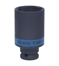 Головка торцевая ударная глубокая шестигранная 1/2" 36 мм KING TONY 443536M