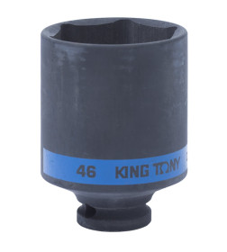Головка торцевая ударная глубокая шестигранная 1/2" 46 мм KING TONY 443546M