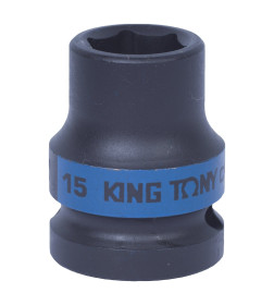 Головка торцевая ударная шестигранная 1/2" 15 мм KING TONY 453515M