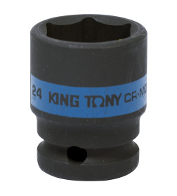 Головка торцевая ударная шестигранная 1/2" 24 мм KING TONY 453524M