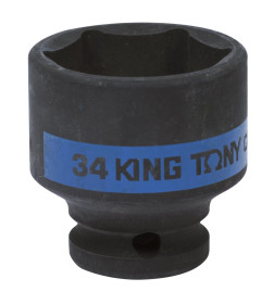 Головка торцевая ударная шестигранная 1/2" 34 мм KING TONY 453534M