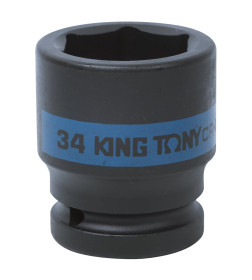 Головка торцевая ударная шестигранная 3/4" 34 мм KING TONY 653534M