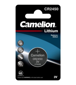 Батарейка CR2450-BL1 3V 3072 Camelion