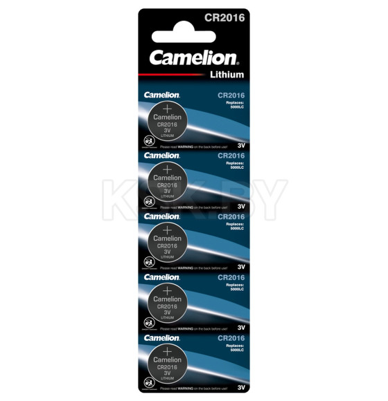 Батарейка CR2016-BP5 50/1800 Camelion (1593) 