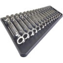 Набор метрических ключей с трещоткой в накидной части Milwaukee MAX BIT (15 шт) (4932464994) 