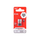 Бита TORX TX BO10х25мм ударная Milwaukee Shockwave (2 шт.) (4932471580) 