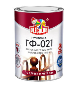 Грунт ГФ-021 Olecolor белый,  1 кг