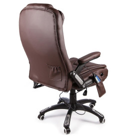 Вибромассажное кресло Calviano Veroni 53 (коричневое)