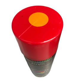 Краска акриловая оранжево-красный 400мл. Senfineco Paint Acrylic Engineering Orange Red