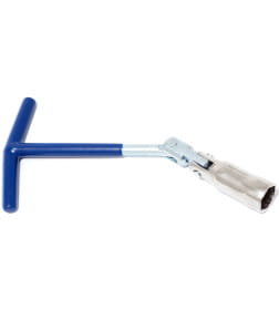 Ключ свечной шарнирный T-образный тонкостенный  21мм KINGTUL