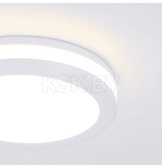 Встраеваемый светодиодный светильник с LED подсветкой круг DSKR80 5W 3300K ES (a030554) 