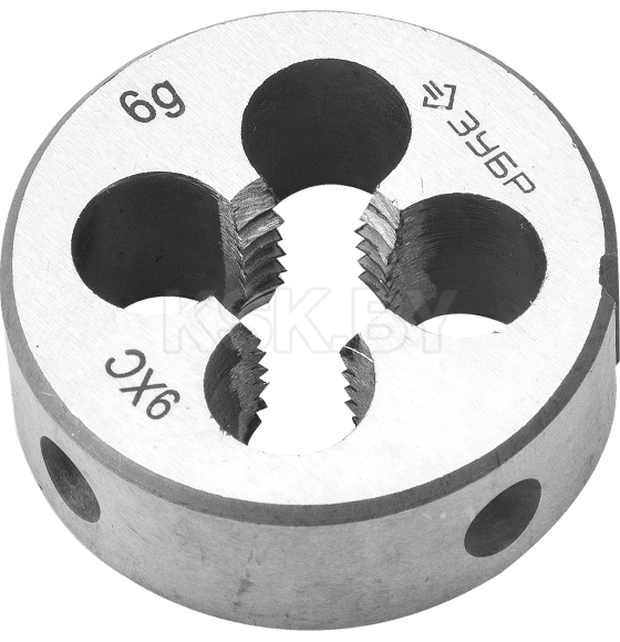 Плашка M 5 х 0,8 мм 9ХС ЗУБР 