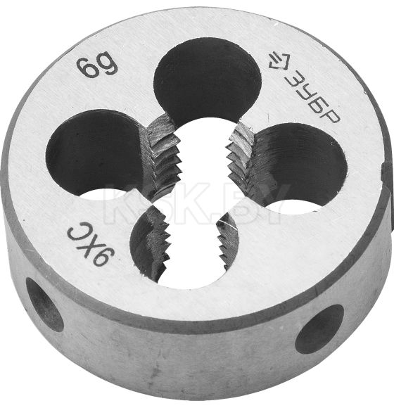 Плашка M10 х 1,5 мм 9ХС ЗУБР 