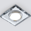 Встраиваемый светильник с LED подсветкой 2230 MR16 SL зеркальный/серебро ES (a044299) 