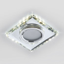 Встраиваемый светильник с LED подсветкой 2230 MR16 SL зеркальный/серебро ES (a044299) 