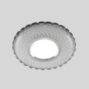 Встраиваемый светильник с LED подсветкой SL/WH зеркальный/белый, 2244 MR16 (a047757) 