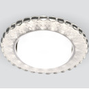 Встраиваемый светильник с LED подсветкой SL/WH зеркальный/белый, 3034 GX53 (a047763) 