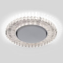 Встраиваемый светильник с LED подсветкой SL/WH зеркальный/белый, 3035 GX53  (a047764) 