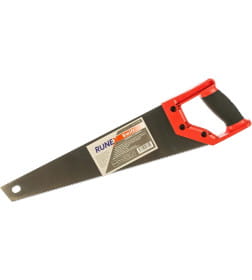 Ножовка по дереву 400мм 3-гранная заточка, "Runex Swift"