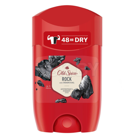 Антиперспирант твердый  Old Spice 50мл Rock Charcoal (2326) 