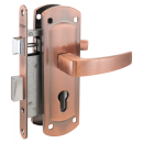 Замок врезной Аллюр ЗВ-4-1/55А AC ст.медь, Антипаника без ц/мех. (7156) 