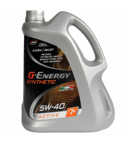 Масло моторное G-Energy SyntheticActive 5W-40 синт. 4л.