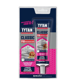 Клей монтажный Tytan Professional Classic Fix, 100мл, прозрачный