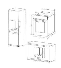 Духовой шкаф электрический MAUNFELD EOEM516W