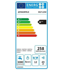 Посудомоечная машина MAUNFELD MLP-12IM