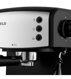 Кофемашина рожкового типа MAUNFELD MF-734BK
