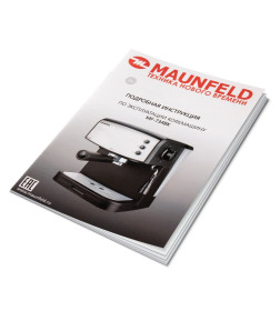 Кофемашина рожкового типа MAUNFELD MF-734BK