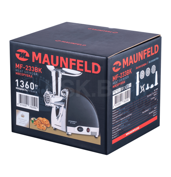 Мясорубка MAUNFELD MF-233BK (КА-00015359) 