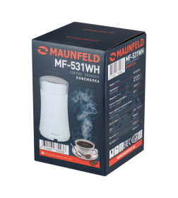 Кофемолка MAUNFELD MF-531WH