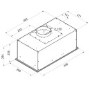 Вытяжка кухонная MAUNFELD Crosby Power 50 нержавеющая сталь (КА-00014013) 