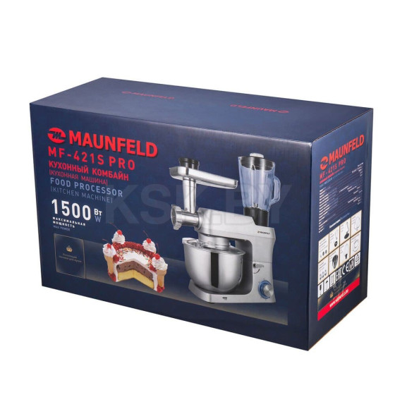 Кухонный комбайн MAUNFELD MF-421S PRO (КА-00013317) 