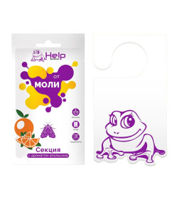 Секция от моли с ароматом апельсина, HELP