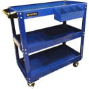 Тележка инструментальная 3-х полочная с навесным лотком и держателем отверток FORSAGE (46743) 