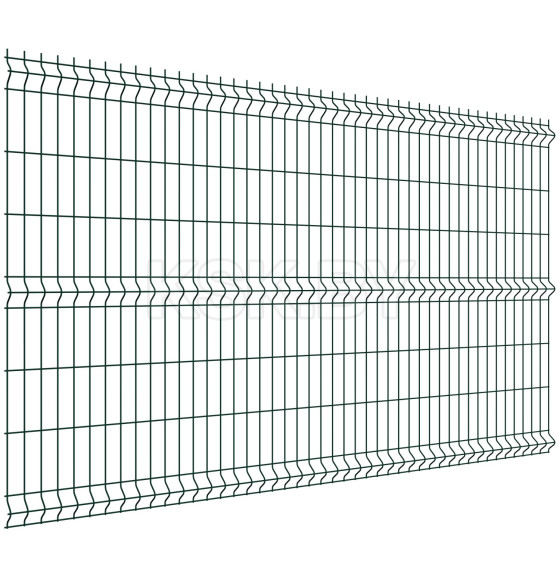 Панель LIGHT ГрандЛайн 1,53х2,5м яч.200х55-3,5/3,5 RAL 6005 (Зелёный)