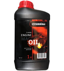 Масло моторное 2-х тактное WATT 1 л.