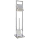 Стойка напольная металлическая с держателем для бумаги и ершиком,цвет хром.Testrut.Ондор  арт. 282254 (282254) 