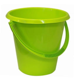 Ведро 11 л с мерной шкалой, салатный IDEA, М 2408