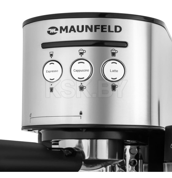 Кофемашина рожкового типа MAUNFELD MF-720S PRO (КА-00013323) 