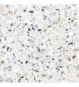 Керамогранит Terrazzo белый 570x570 мм., сорт 1