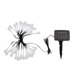 Каскад Сталактит LED 5 м с выносной солнечной панелью 2м IP65 LAMPER