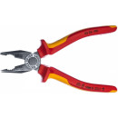 Плоскогубцы 180мм комбинированные хромированные Knipex (0306180)