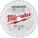 Диск пильный по алюминию 165x20x2,2x52 Milwaukee (4932471296) 