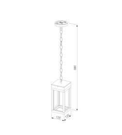 Уличный свет TEHNO 1528 LED 12Вт IP54 серый ES