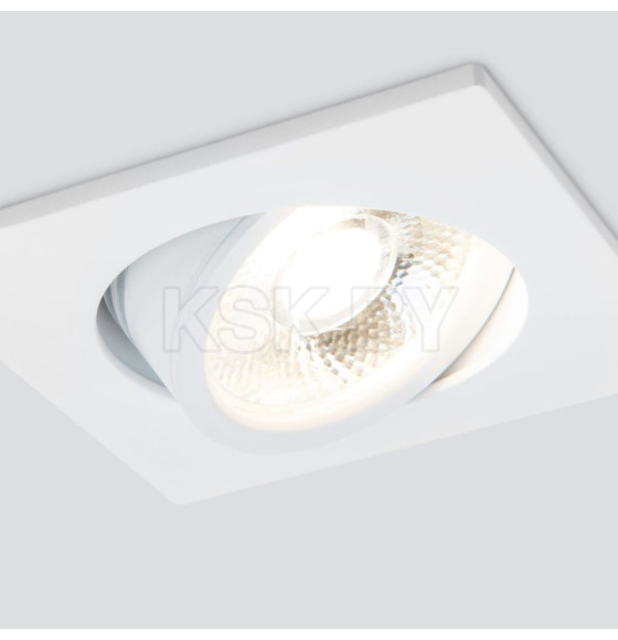 Светильник встраиваемый  5W 4200K WH белый 15273/LED (a056032) 